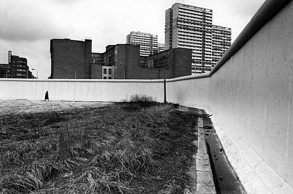 Blick über die Berliner Mauer