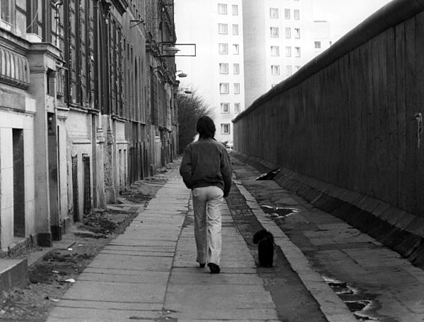Berliner Mauer in Kreuzberg, 1980
