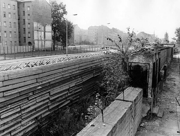 Blick über die Berliner Mauer, 1972