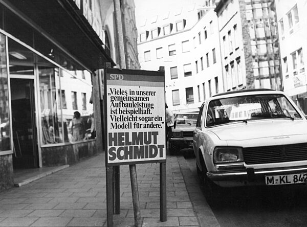 SPD election poster, 1976