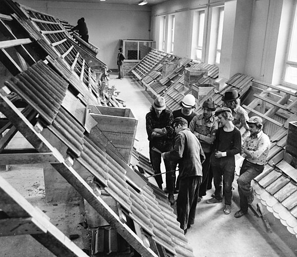 Training of roofers in Leipzig