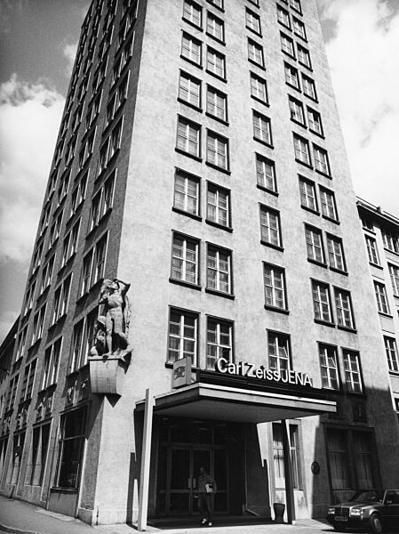 Zeiss high-rise building in Jena, 1991
