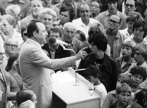 FDP election campaign event, 1980