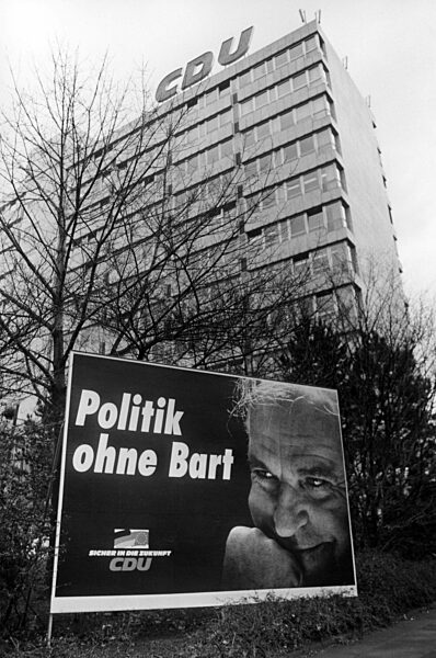 Campaign poster of the CDU in Bonn, 1994