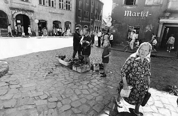 Flower stand in Meissen
