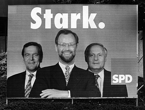 SPD election poster for the Bundestag elections, 1994