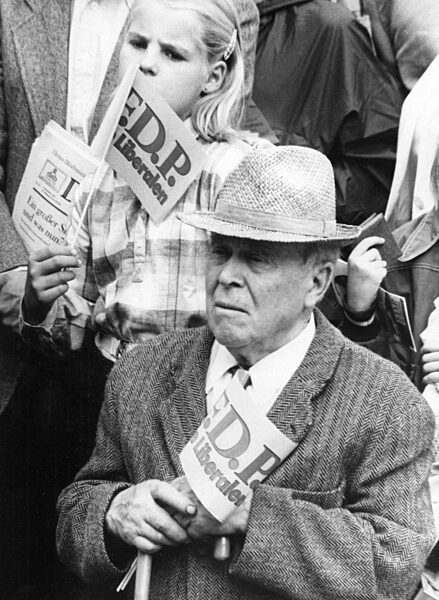 FDP election campaign event, 1980