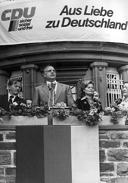 CDU election campaign event, 1976