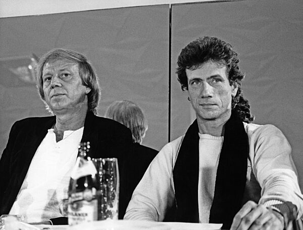 Wolfgang Petersen mit Jürgen Prochnow, 1985