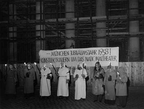 The National Theater in Munich, 1958