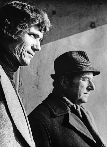 Jürgen Prochnow und Klaus Schwarzkopf in 'Einer von Beiden', 1973