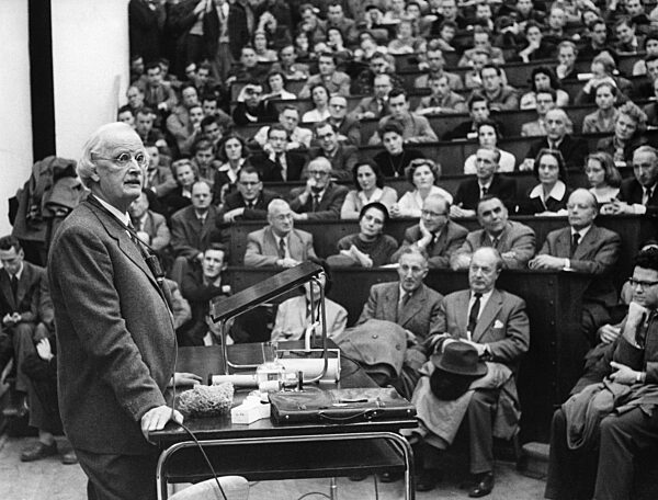 Auguste Piccard in Munich, 1950s