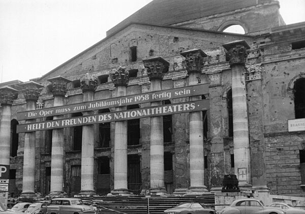 The National Theater in Munich, 1957