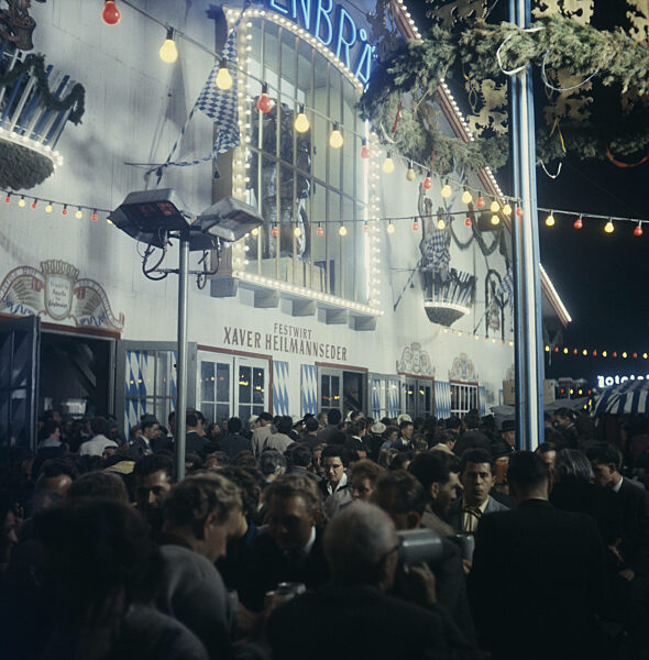 Oktoberfest in München, 1958