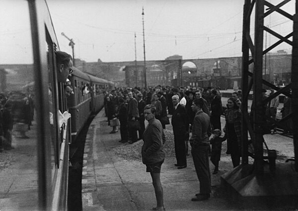 Erste Fahrt des Alpen-Nordsee-Express, 1947