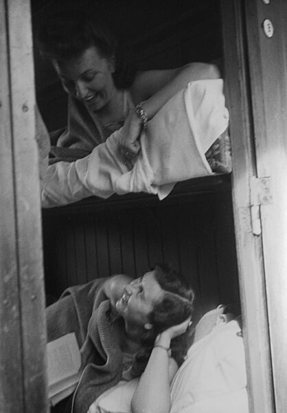 Erste Fahrt des Alpen-Nordsee-Express, 1947