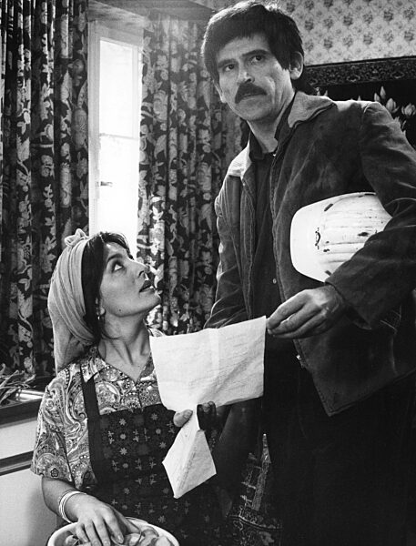 Guenter Wallraff with Aslanhan Ozay, 1986