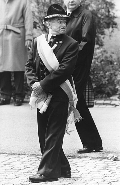 Franz Josef Strauß-Beerdigung in Rott am Inn, 1988