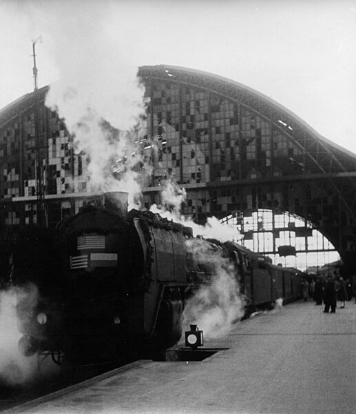 Erste Fahrt des Alpen-Nordsee-Express, 1947