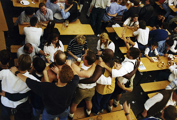 Bierzelte auf dem Oktoberfest, 1997