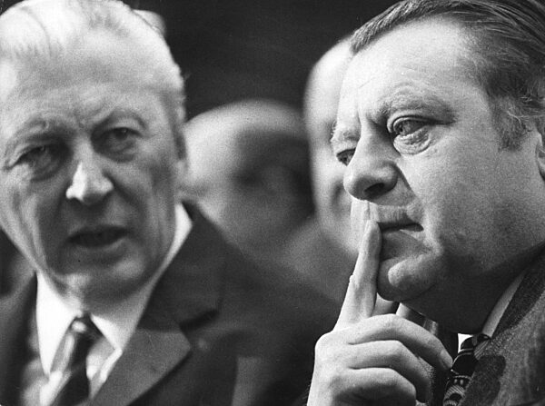 Kurt Georg Kiesinger and Franz Joseph Strauss, 1970