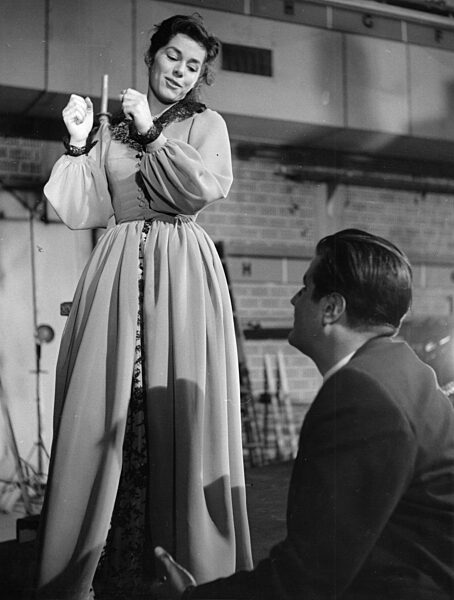 Marianne Koch und Kurt Wilhelm, 1957