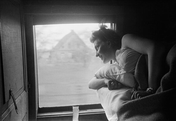 Erste Fahrt des Alpen-Nordsee-Express, 1947