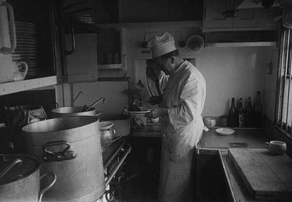 Erste Fahrt des Alpen-Nordsee-Express, 1947