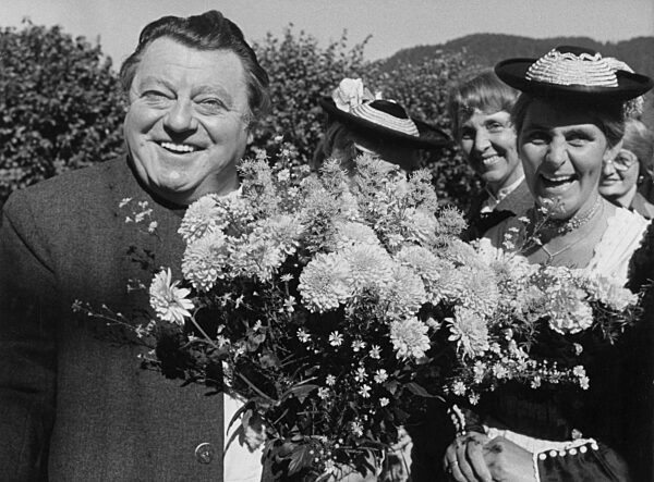 Franz Josef Strauss in the state election campaign, 1978