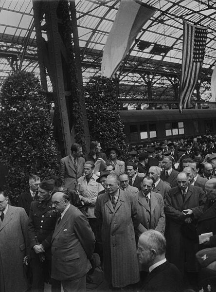 Erste Fahrt des Alpen-Nordsee-Express, 1947