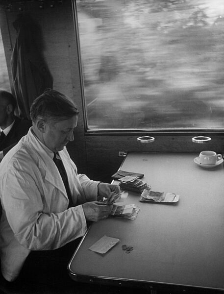 Erste Fahrt des Alpen-Nordsee-Express, 1947