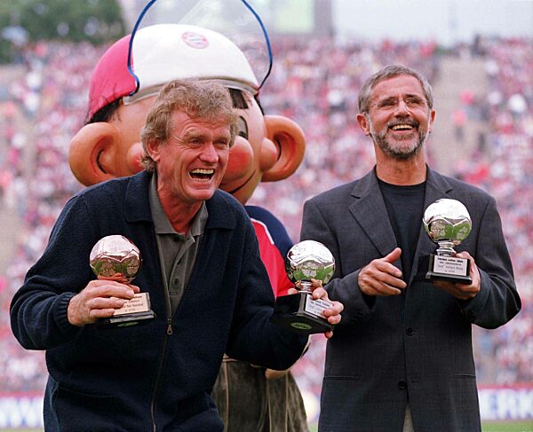 Sepp Maier und Gerd Müller geehrt, 1999