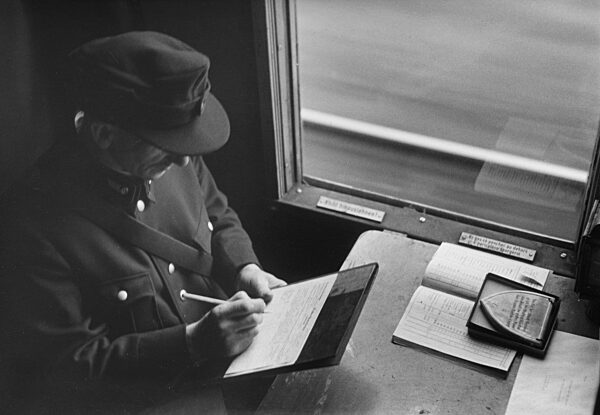 Erste Fahrt des Alpen-Nordsee-Express, 1947