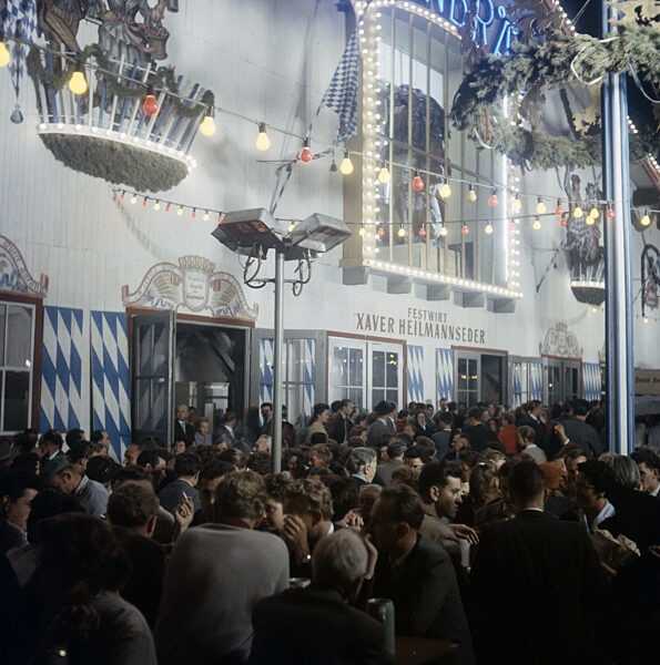 Oktoberfest in München, 1958