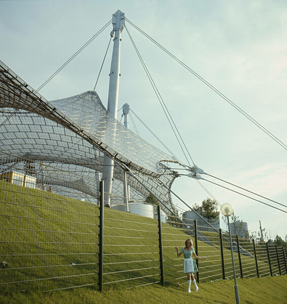 The Olympic Stadium in Munich, 1972