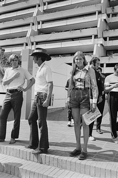 Guests in the Olympic Village, 1972