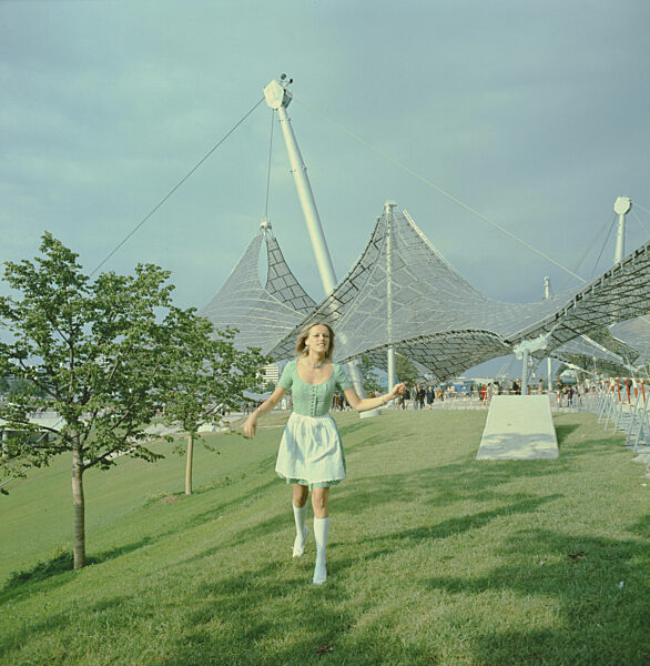 The Olympic Stadium in Munich, 1972