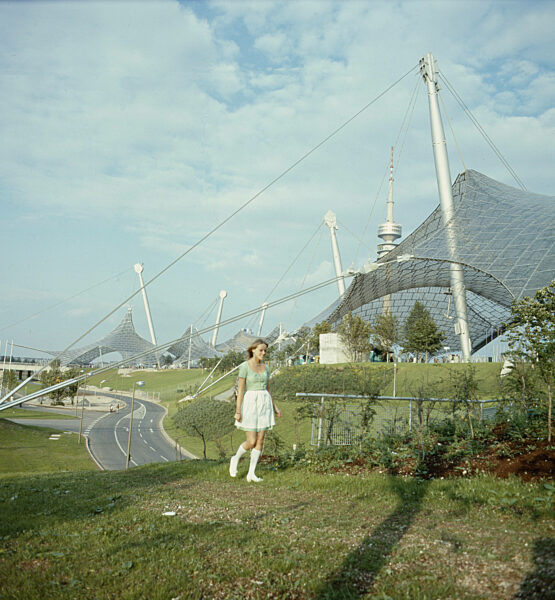 The Olympic Stadium in Munich, 1972
