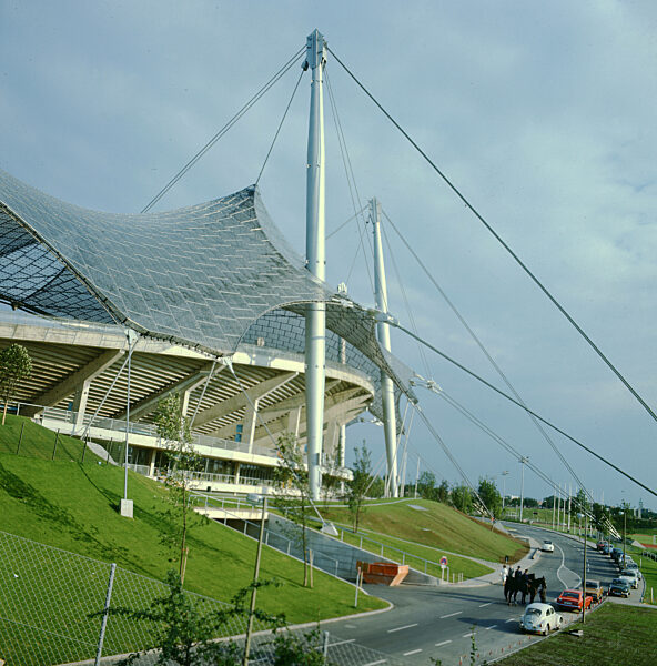 The Olympic Stadium in Munich, 1972