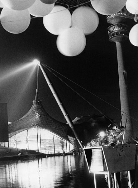 Sports hall at the Olympic Sommer Games 1972 in Munich