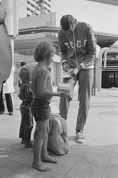 Athletes in the Olympic Village, 1972