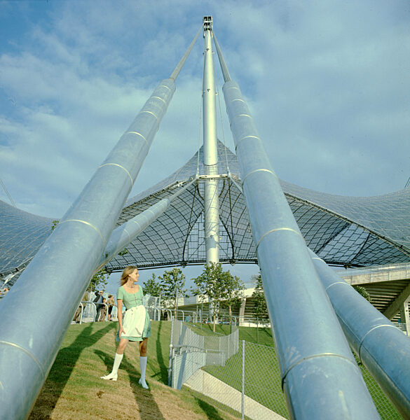 The Olympic Stadium in Munich, 1972
