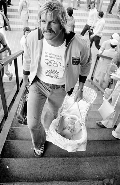 Athletes at the Olympic Games in Munich, 1972