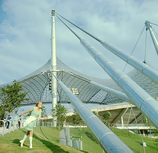 The Olympic Stadium in Munich, 1972