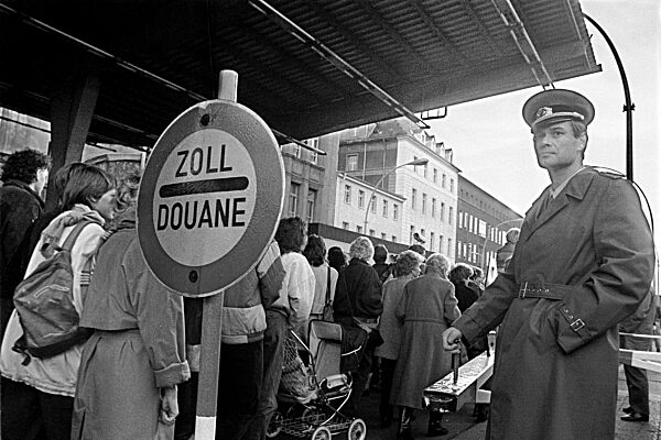 Grenzübergang Invalidenstrasse, 1989