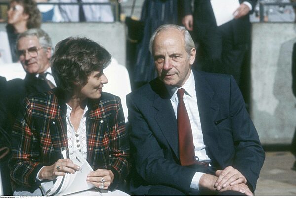 Petra Kelly and Gert Bastian