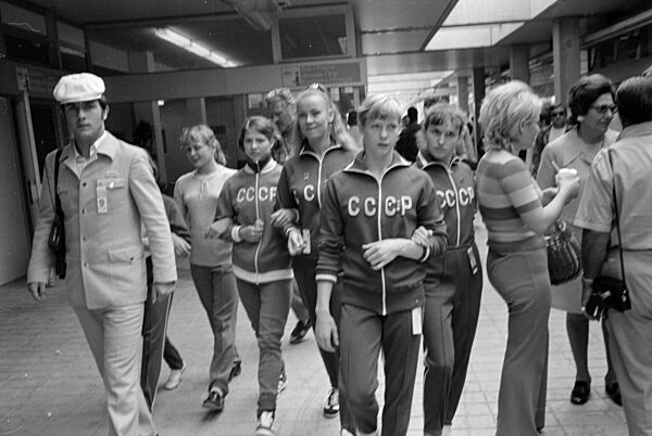 Athletes at the Olympic Games in Munich, 1972