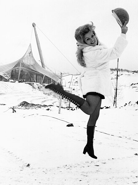 The Olympic Stadium in Munich, 1972