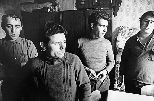 Portuguese migrants in a dorm in Essen, 1972