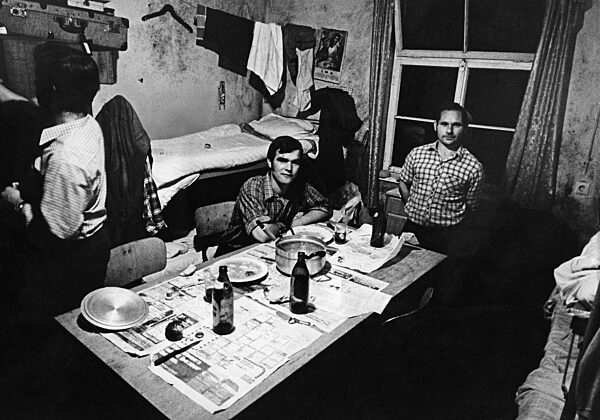 Accomodation for gastarbeiter (immigrant workers) in Gelsenkirchen, 1973